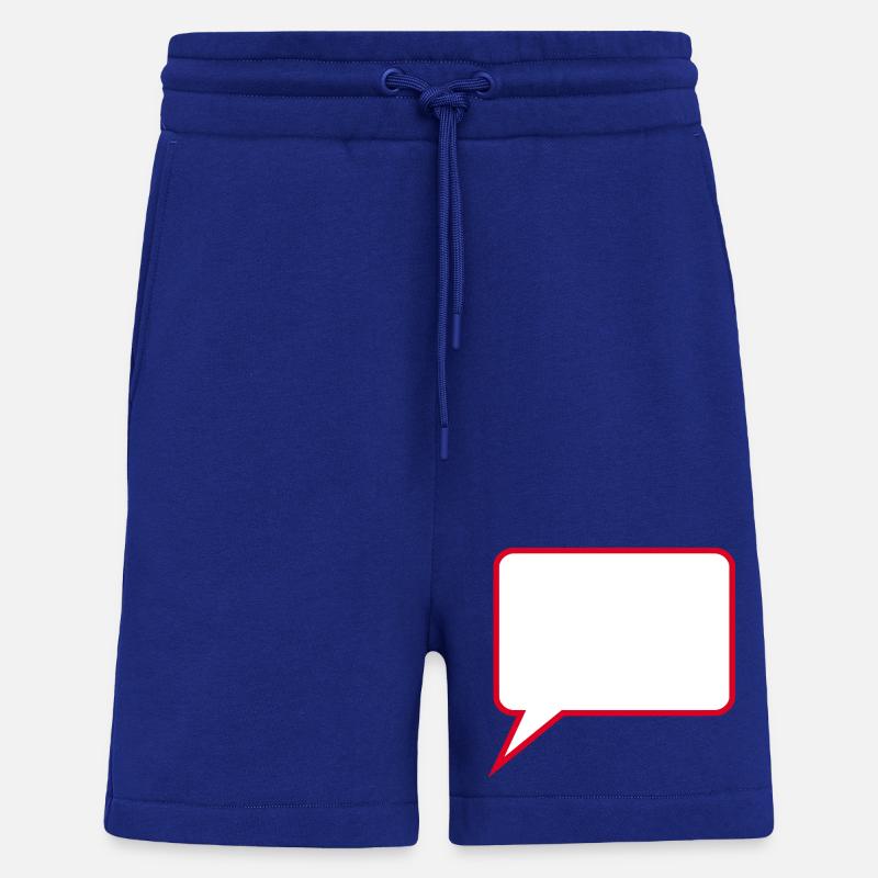 Personalize your own speech bubble comic - Shorts - made by SPREAD - Iconic Blue