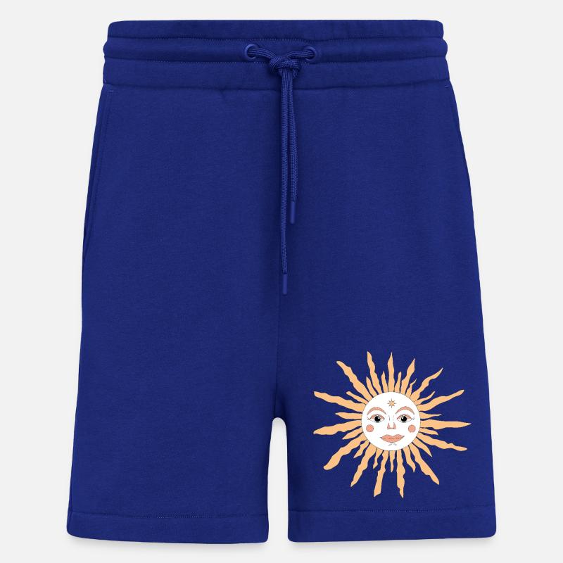 Soleil Céleste - Short bio décontracté fabriqué en UE - Iconic Blue