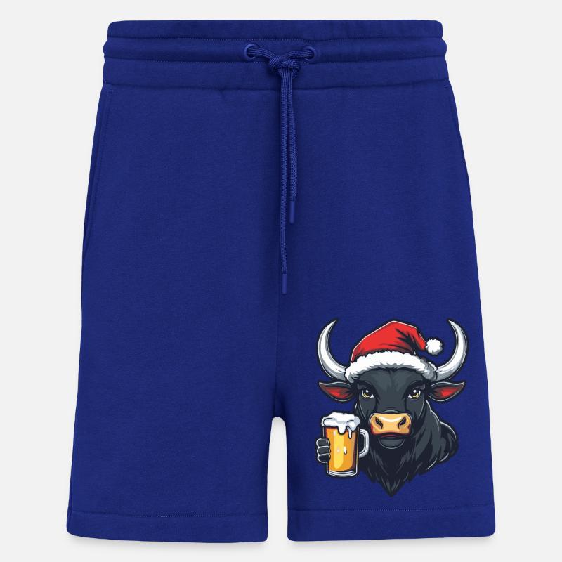 Taurus Christmas Beer - Shorts - made by SPREAD - Iconic Blue