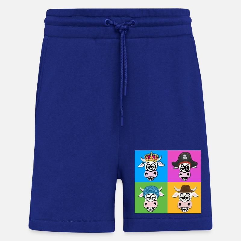 Kuh-Quartett - Shorts - made by SPREAD - Iconic Blue