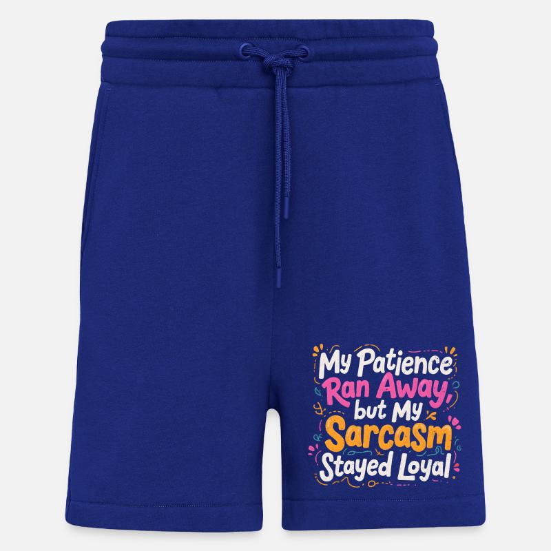 Sarkasmus bleibt loyal - Shorts - made by SPREAD - Iconic Blue