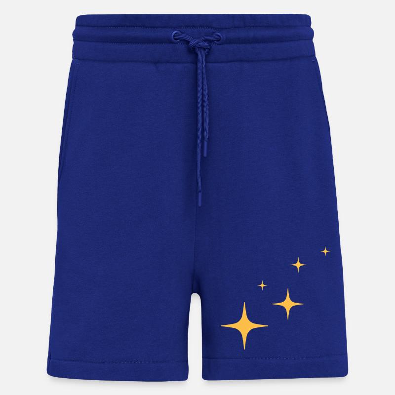 Funkeln - Glitzer - Sterne - Shorts - made by SPREAD - Iconic Blue