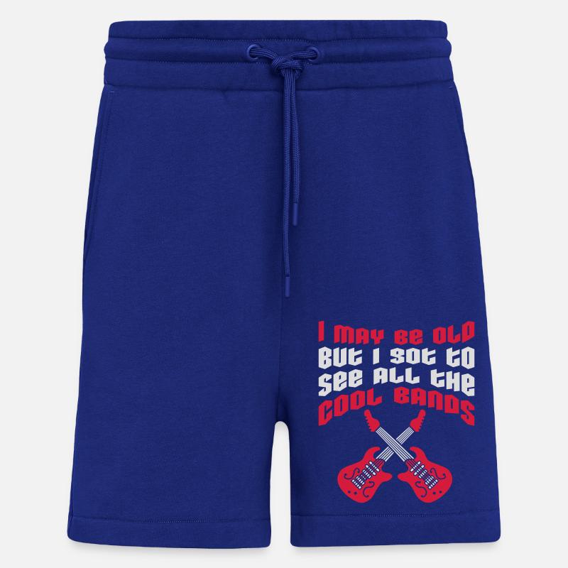 Je suis peut-être vieux - Short bio décontracté fabriqué en UE - Iconic Blue