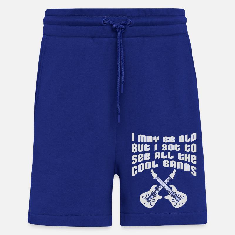 Je suis peut-être vieux - Short bio décontracté fabriqué en UE - Iconic Blue