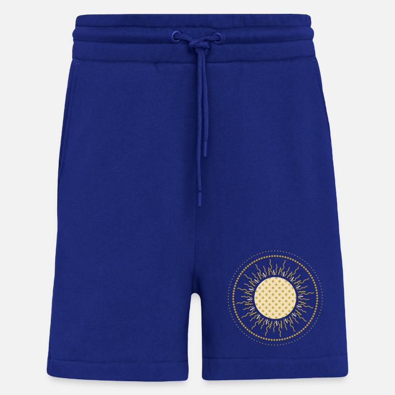 Méditation - Soleil - rayonner hors de vous-même - Short bio décontracté fabriqué en UE - Iconic Blue