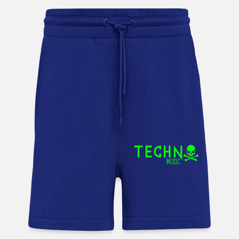 Techno-Musik - Shorts - made by SPREAD - Iconic Blue