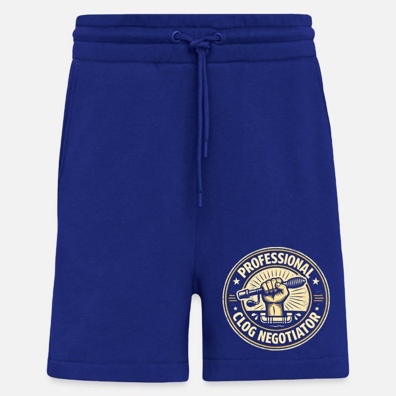 Constipation Professional | Pipe cleaning - Shorts - made by SPREAD - Iconic Blue