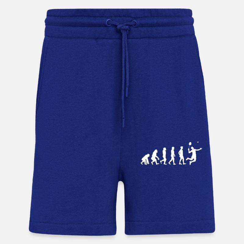 Cadeau d'évolution de badminton - Short bio décontracté fabriqué en UE - Iconic Blue