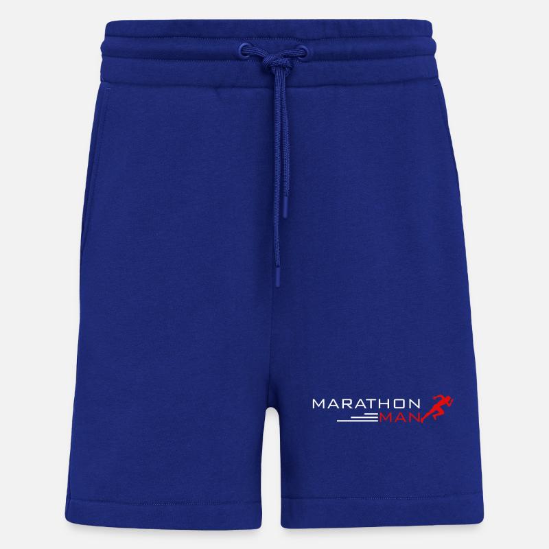 Marathon Man - Mann - Shorts - made by SPREAD - Iconic Blue