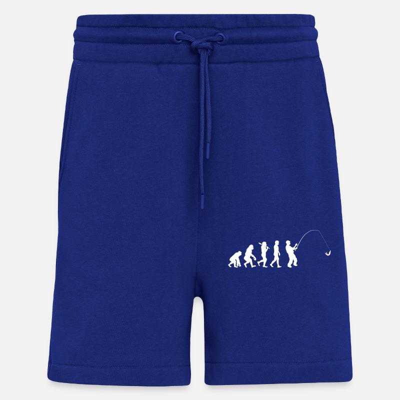 Angler Evolution Gift Idea - Shorts - made by SPREAD - Iconic Blue