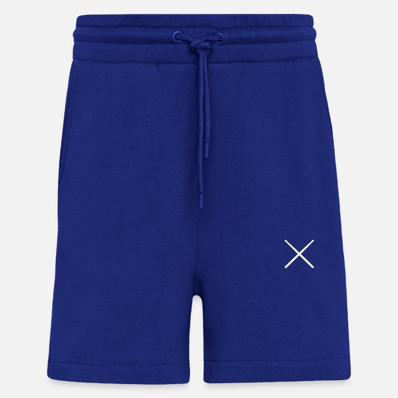 Poche pour baguettes - Short bio décontracté fabriqué en UE - Iconic Blue