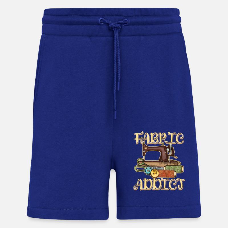 FABRIC ADDICT pour couturière - Short bio décontracté fabriqué en UE - Iconic Blue