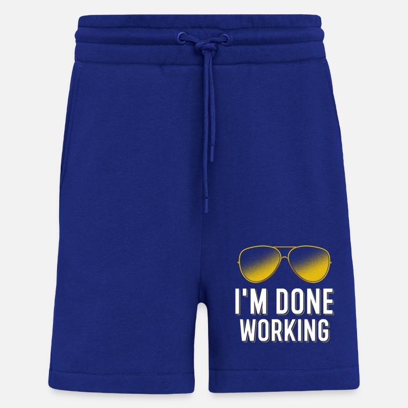 Rentner Spruch - Shorts - made by SPREAD - Iconic Blue