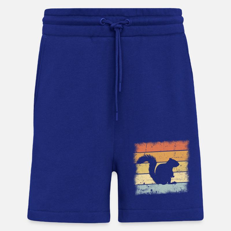 Eichhörnchen Retro Design - Shorts - made by SPREAD - Iconic Blue