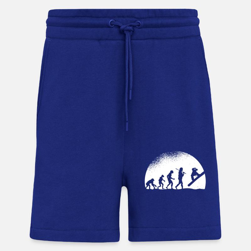 Evolution Snowboarding - Shorts - made by SPREAD - Iconic Blue