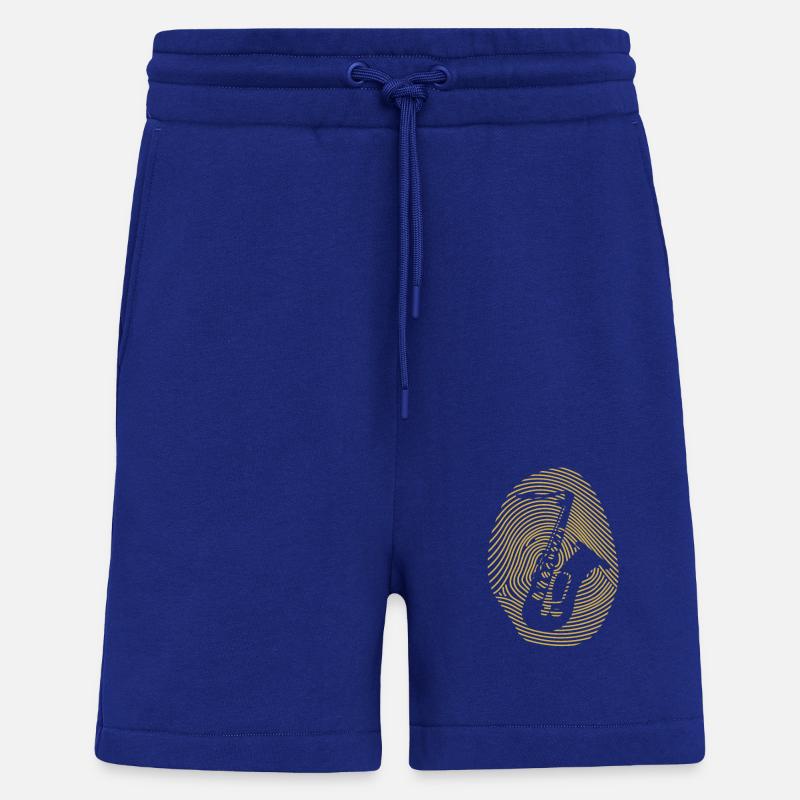 Saxofon Design - Shorts - made by SPREAD - Iconic Blue