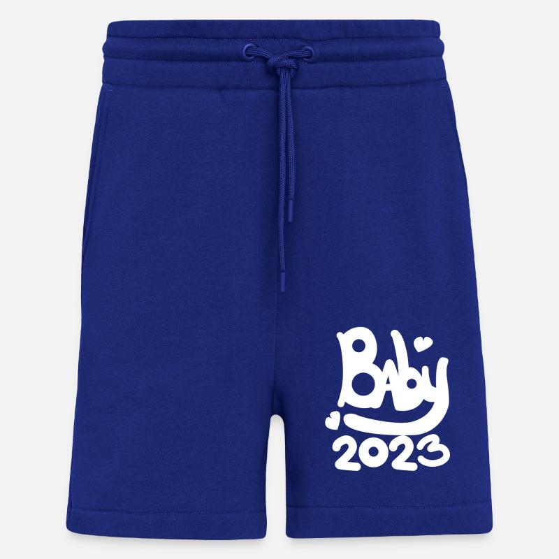 Bébé 2023 - Short bio décontracté fabriqué en UE - Iconic Blue