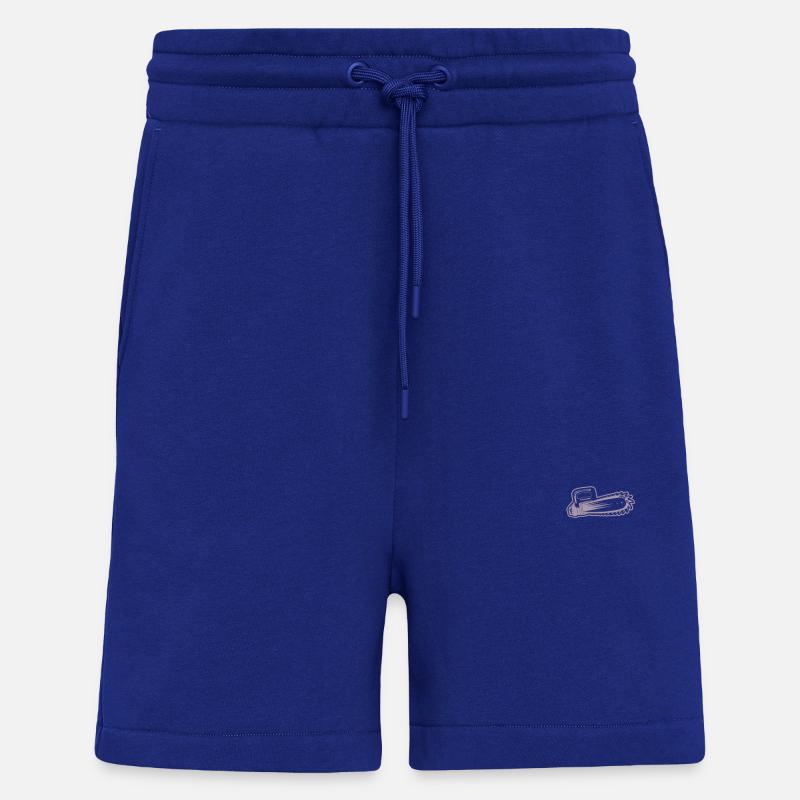 Tronçonneuse Tronçonneuse Pocket Design - Short bio décontracté fabriqué en UE - Iconic Blue