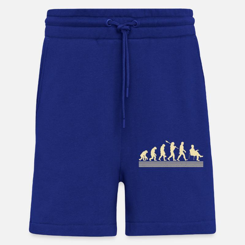 Psychologe Evolution - Shorts - made by SPREAD - Iconic Blue