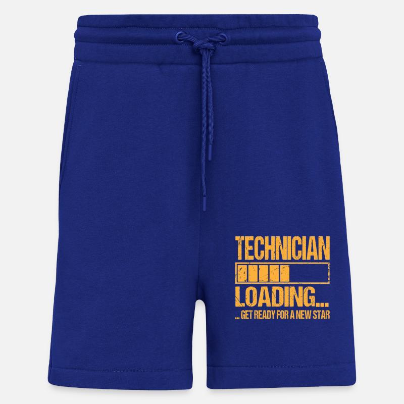 Technician loading Technician Training - Shorts - made by SPREAD - Iconic Blue