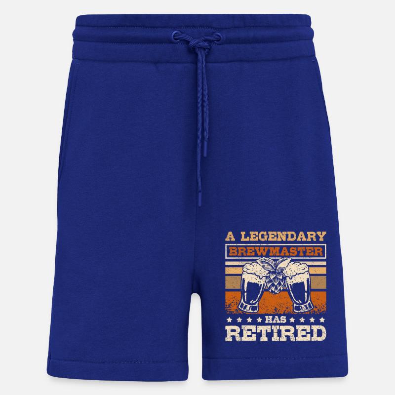 A legendary brewmaster has retired - Shorts - made by SPREAD - Iconic Blue