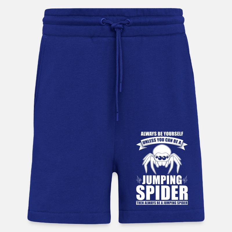 Jumping Spider Saying - Shorts - made by SPREAD - Iconic Blue