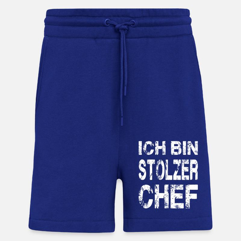 Ich Bin Stolzer Chef - Shorts - made by SPREAD - Iconic Blue