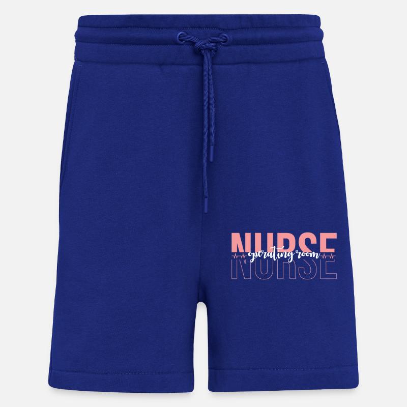OP-Schwester Operation Krankenschwester - Shorts - made by SPREAD - Iconic Blue