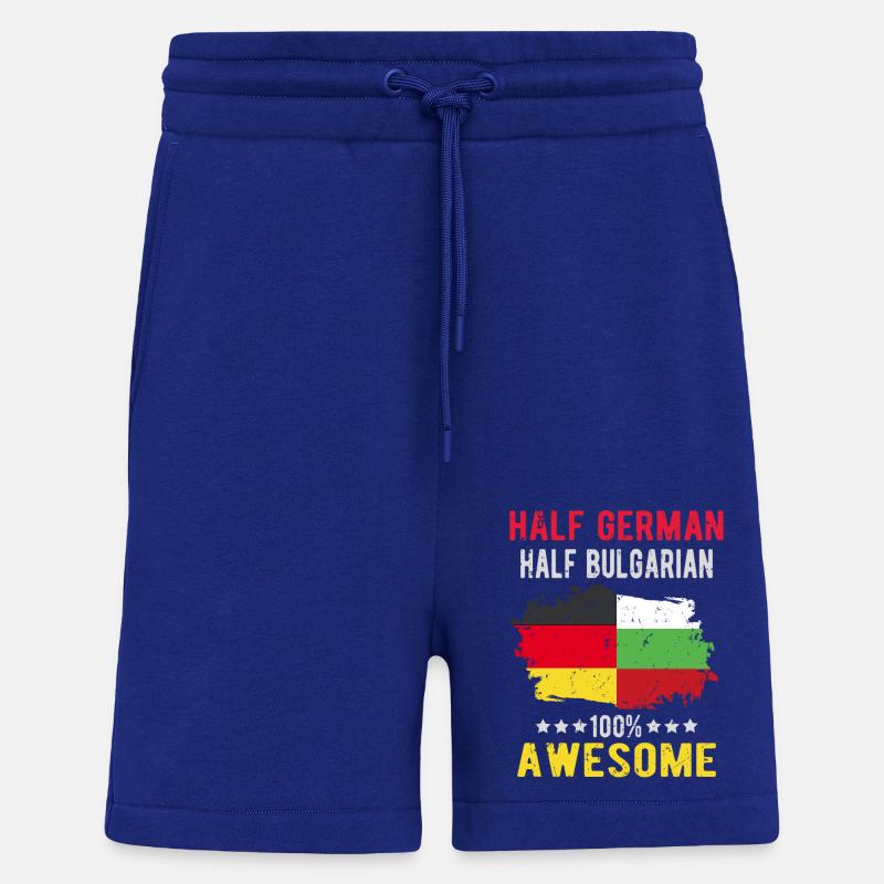 Half German Half Bulgarian - Shorts - made by SPREAD - Iconic Blue