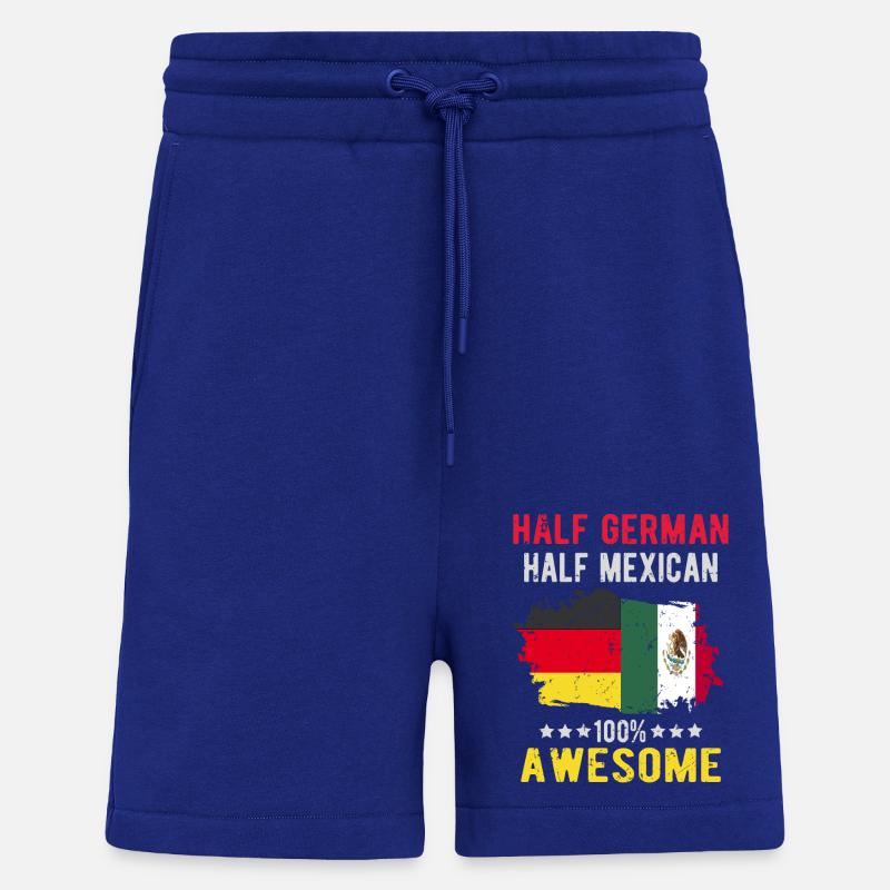 Halb Deutsch Halb Mexikaner - Shorts - made by SPREAD - Iconic Blue