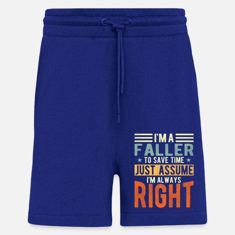 Faller - Shorts - made by SPREAD - Iconic Blue