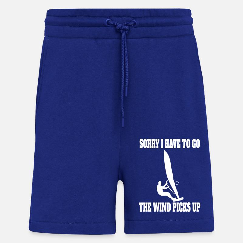 Windsurfer Surfing Gift Kitesurfer Windsurfing - Shorts - made by SPREAD - Iconic Blue