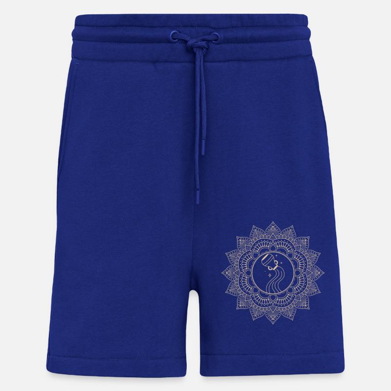 Wassermann Sternzeichen Mandala - Shorts - made by SPREAD - Iconic Blue
