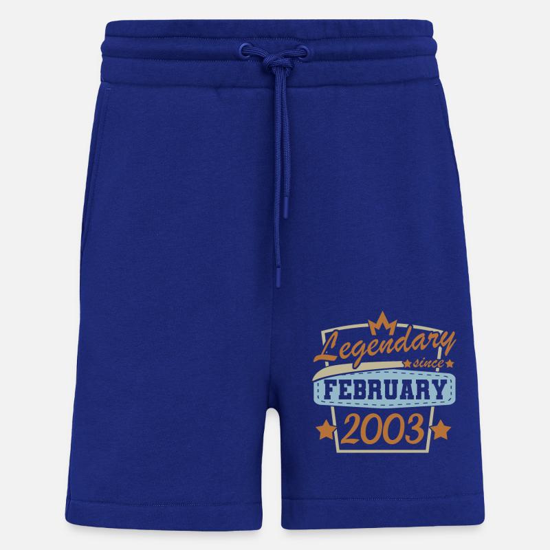 Februar 2003 retro - Shorts - made by SPREAD - Iconic Blue