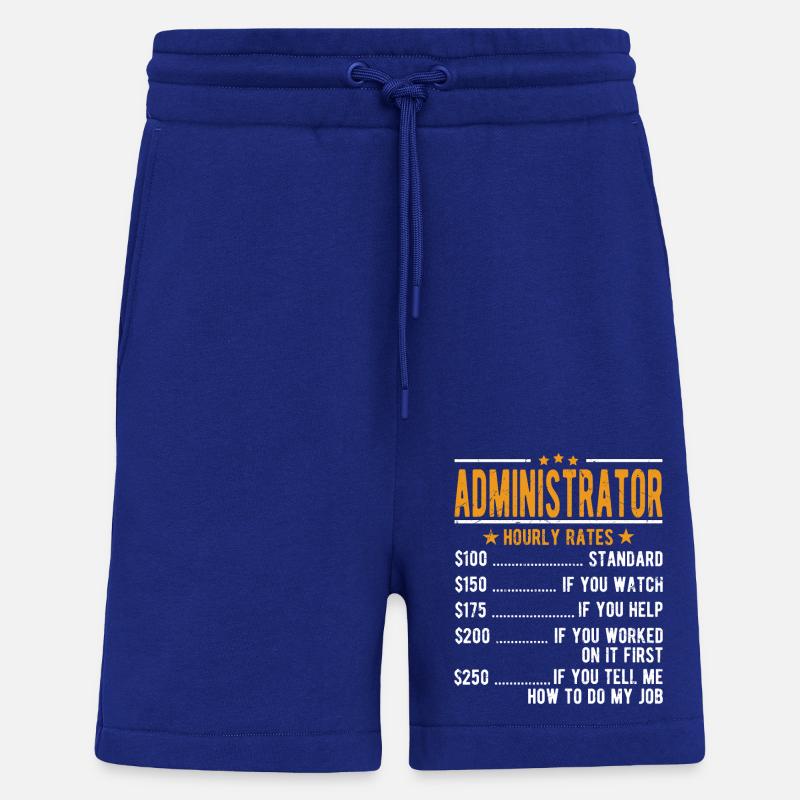 Administrator Stundenlohn - Shorts - made by SPREAD - Iconic Blue