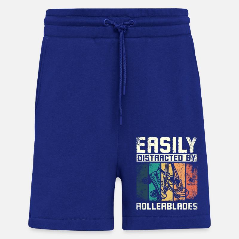 Easily distracted by rollerblades - Shorts - made by SPREAD - Iconic Blue