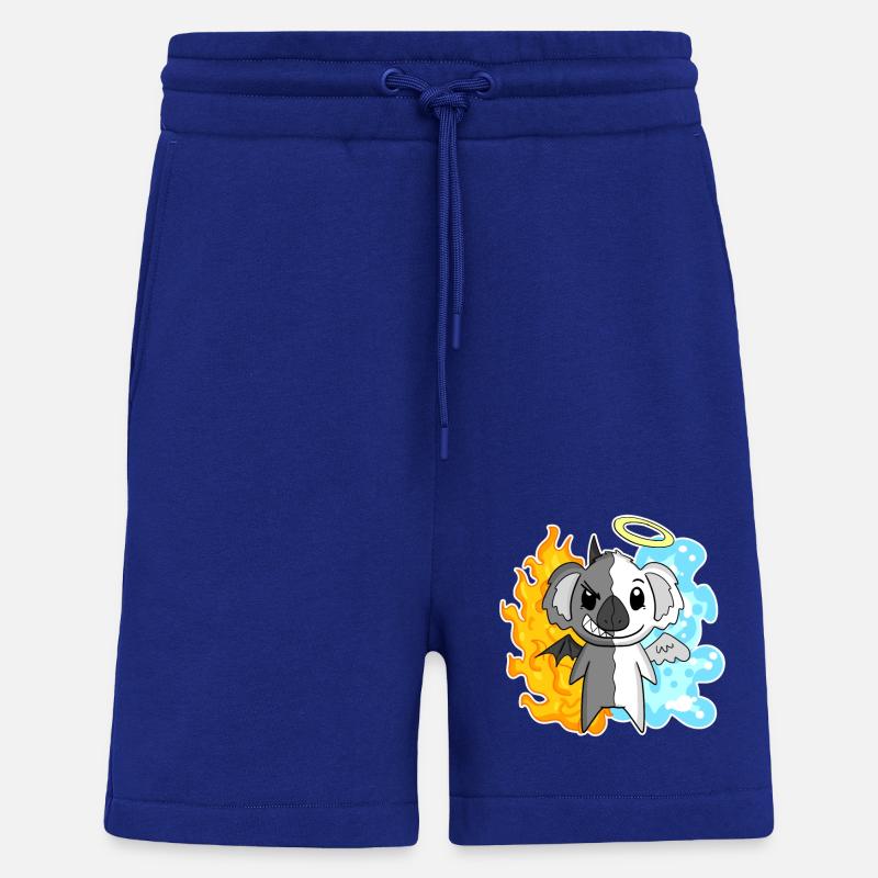 Koala - Anges et Diables - Short bio décontracté fabriqué en UE - Iconic Blue