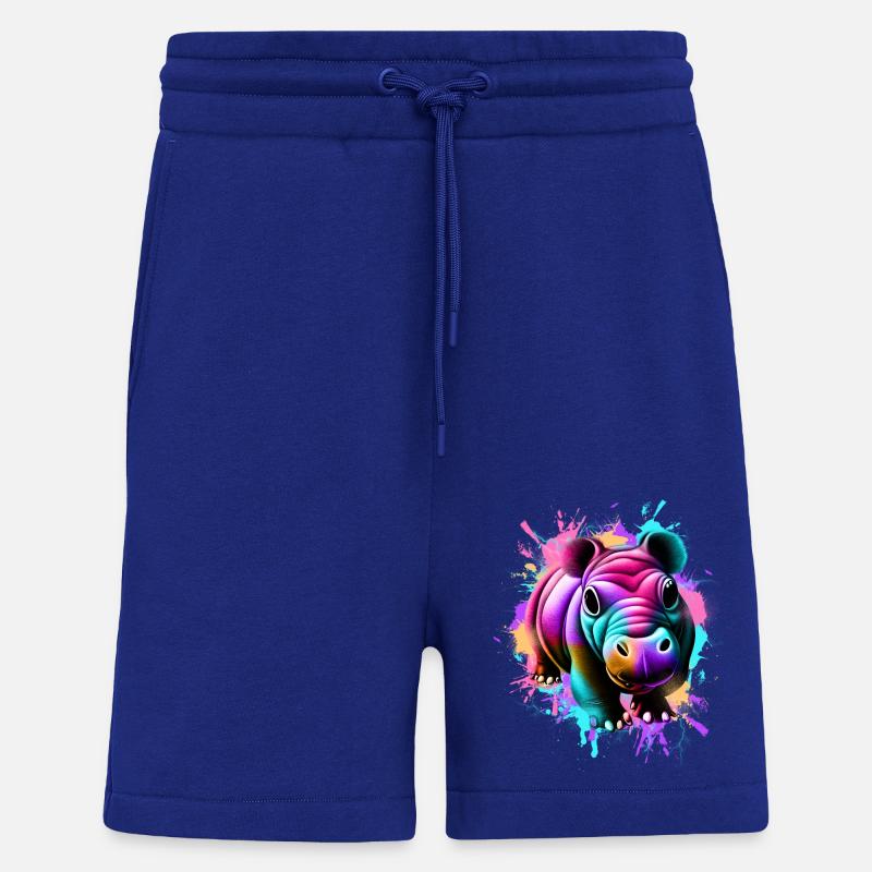 Nilpferd Bunt - Shorts - made by SPREAD - Iconic Blue