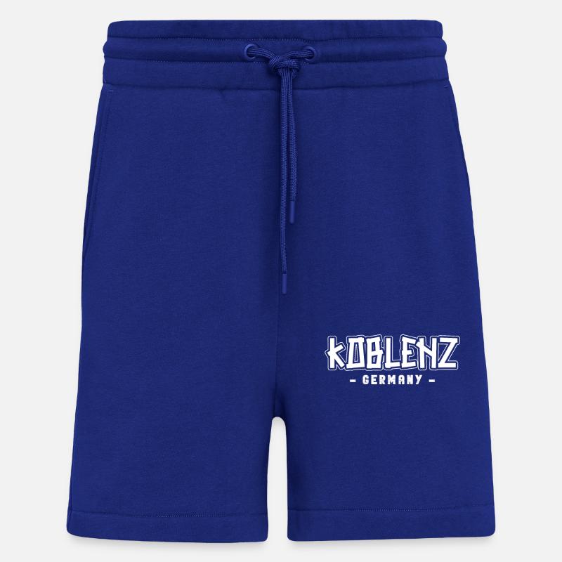 Coblenzerin Coblence Coblence - Short bio décontracté fabriqué en UE - Iconic Blue