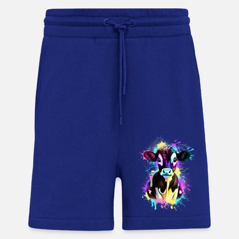 Vache - Short bio décontracté fabriqué en UE - Iconic Blue