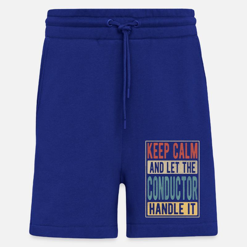 Dirigent Retro Geschenk - Shorts - made by SPREAD - Iconic Blue