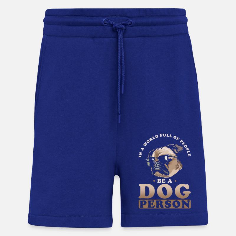 Hundemensch Hund Niedlich - Shorts - made by SPREAD - Iconic Blue