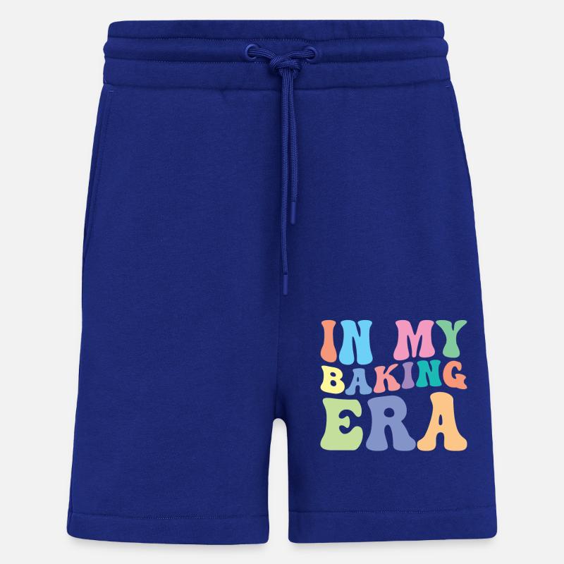 Cuisiner Retro Groovy dans mon - Short bio décontracté fabriqué en UE - Iconic Blue