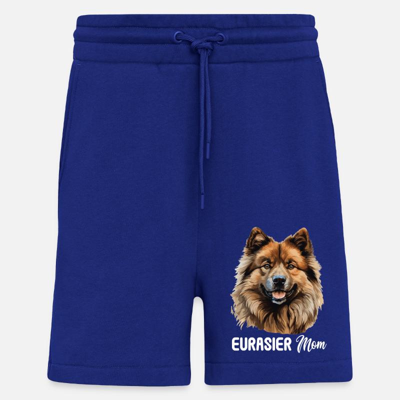 Chien Eurasier - Short bio décontracté fabriqué en UE - Iconic Blue
