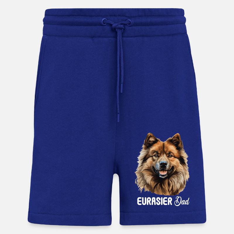 Chien Eurasier - Short bio décontracté fabriqué en UE - Iconic Blue