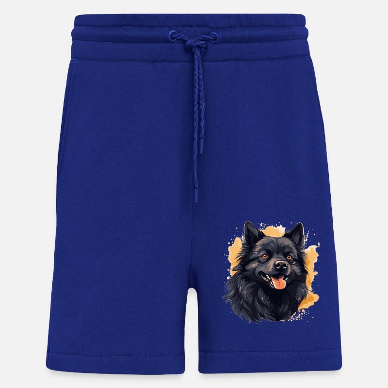 Schipperke - Short bio décontracté fabriqué en UE - Iconic Blue