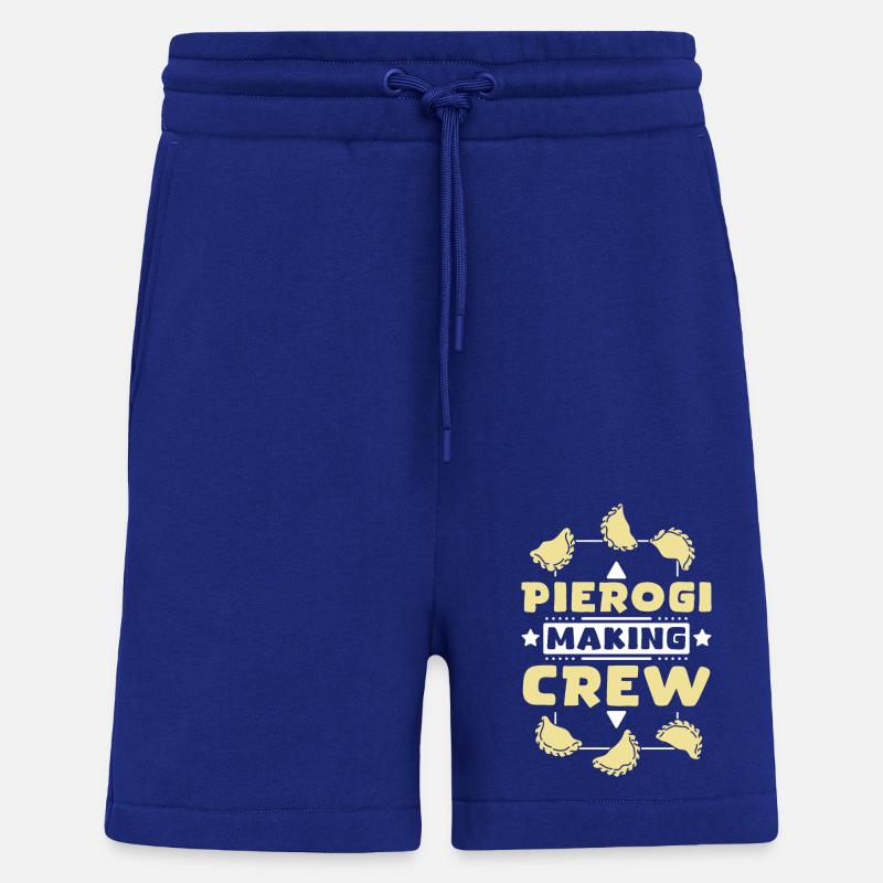 Pierogi making crew - Shorts - made by SPREAD - Iconic Blue