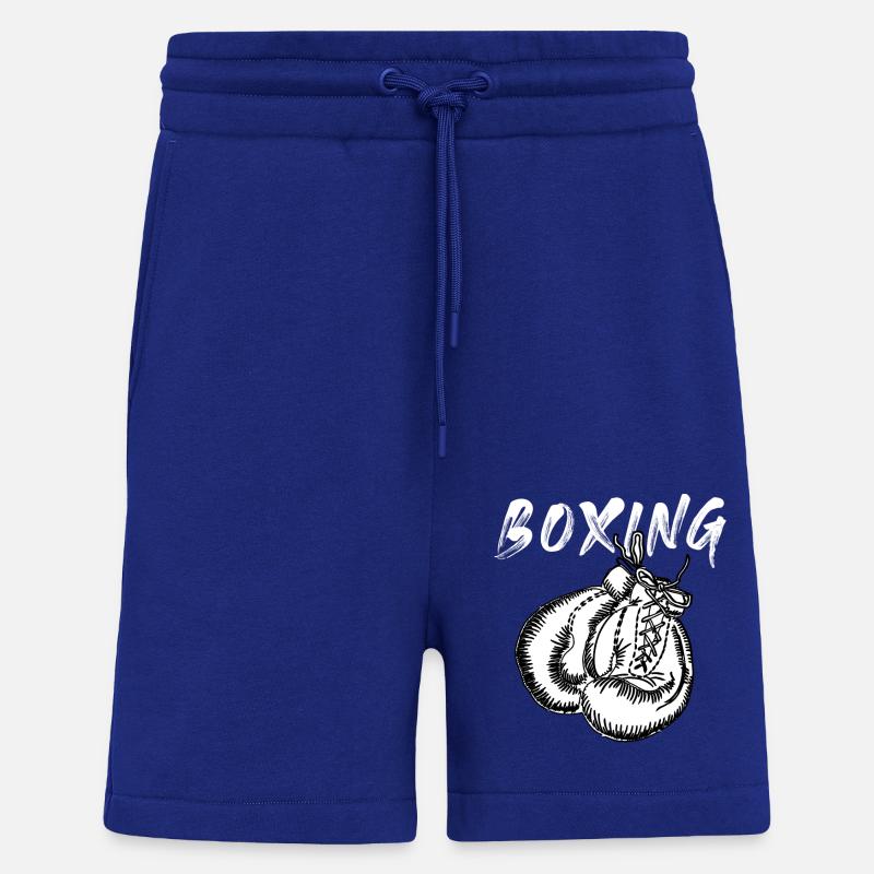 boxe - Short bio décontracté fabriqué en UE - Iconic Blue