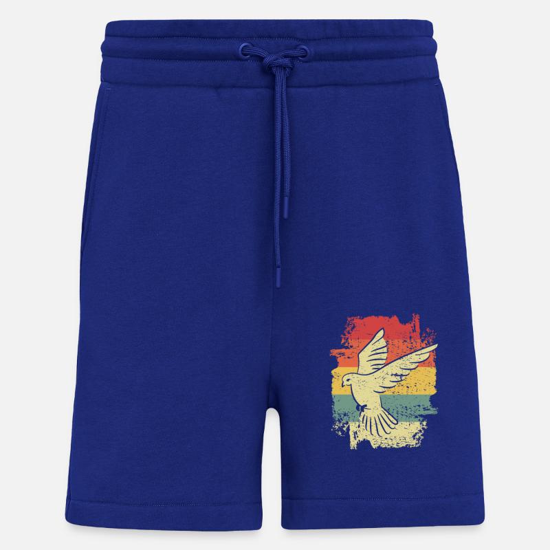 Colombe Rétro - Short bio décontracté fabriqué en UE - Iconic Blue