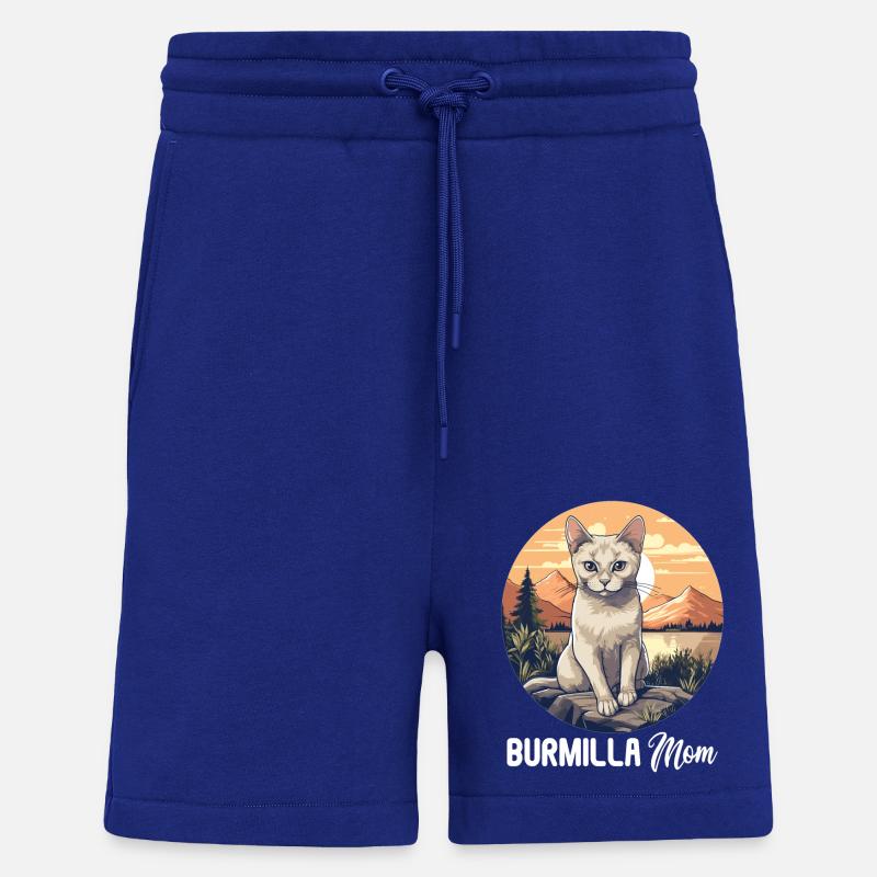Burmilla Chaton Burmilla Chat - Short bio décontracté fabriqué en UE - Iconic Blue